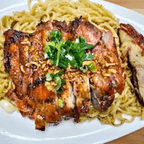 Best 雞扒蒜茸麵 Garlic Noodle with Five Spice Chicken in San Bruno, CA